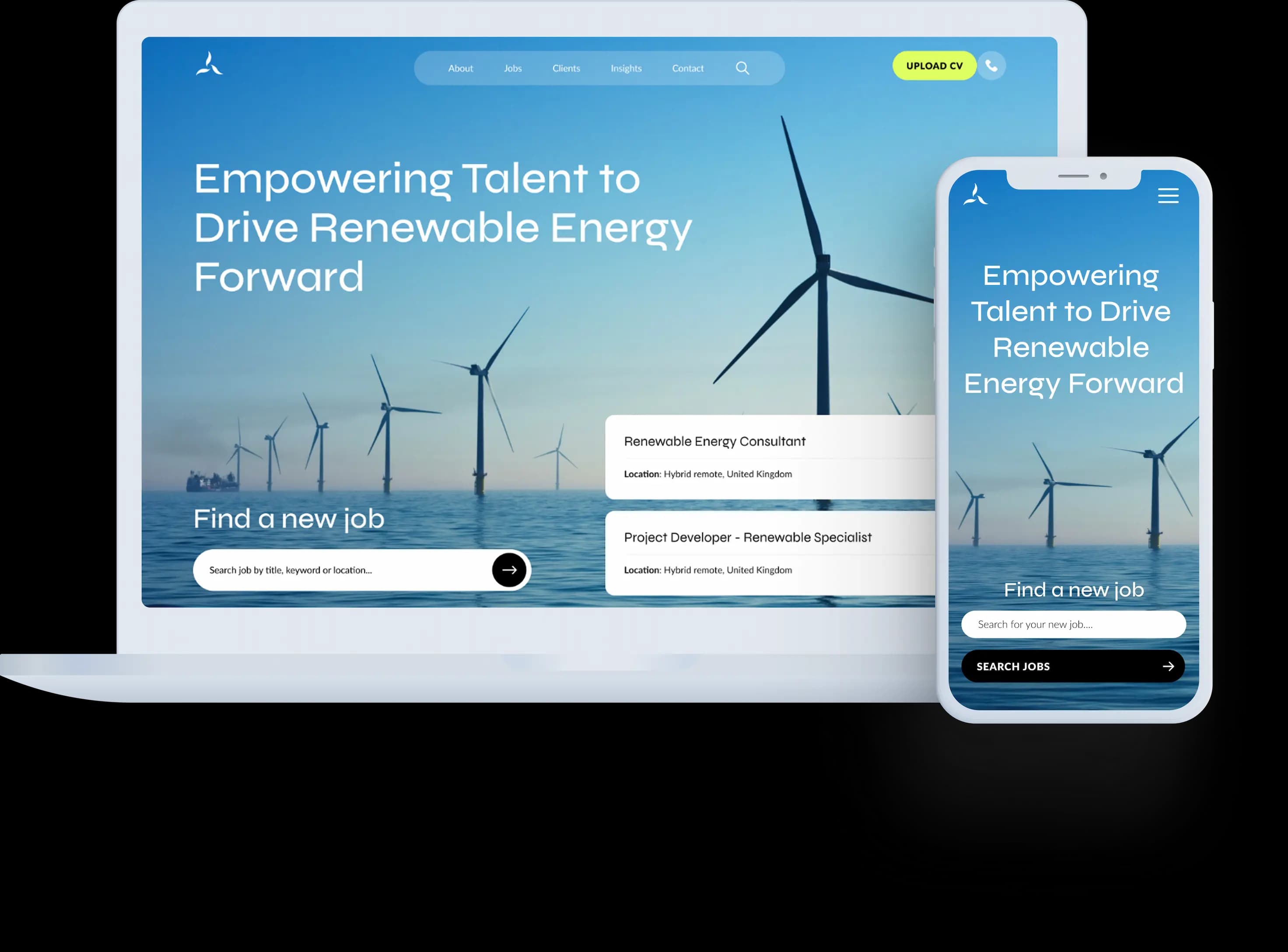 Evergen Homepage interface